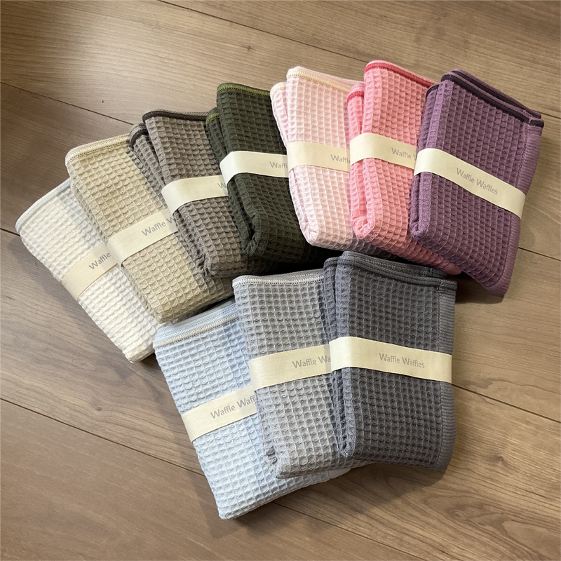 Waffle Waffles 　しゃりッフル　フェイスタオル