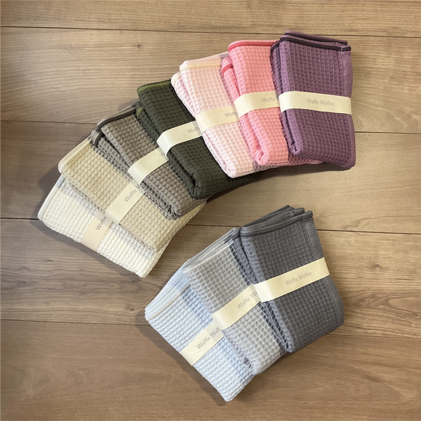 Waffle Waffles 　しゃりッフル　フェイスタオル