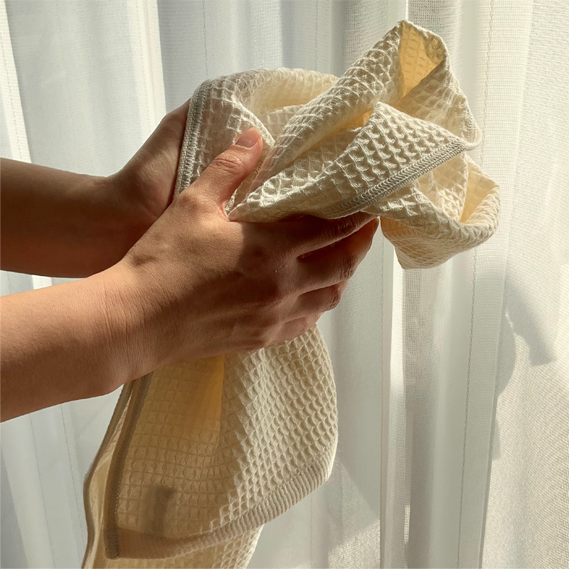 Waffle Waffles 　しゃりッフル　フェイスタオル