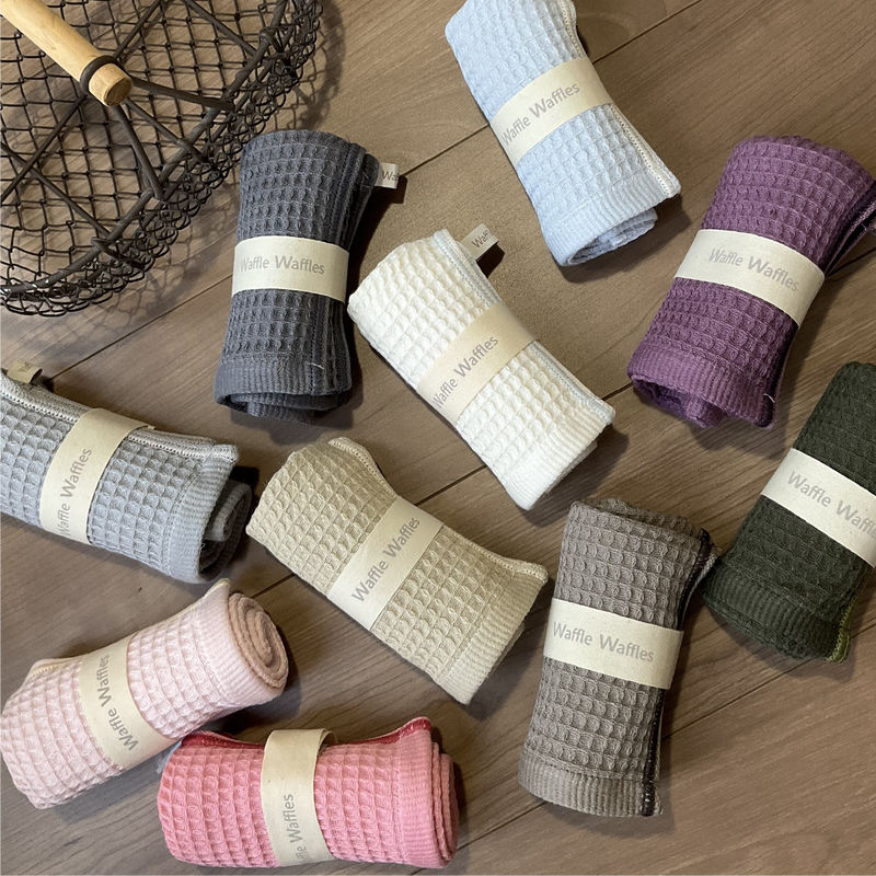 Waffle Waffles 　しゃりッフル　ハンドタオル