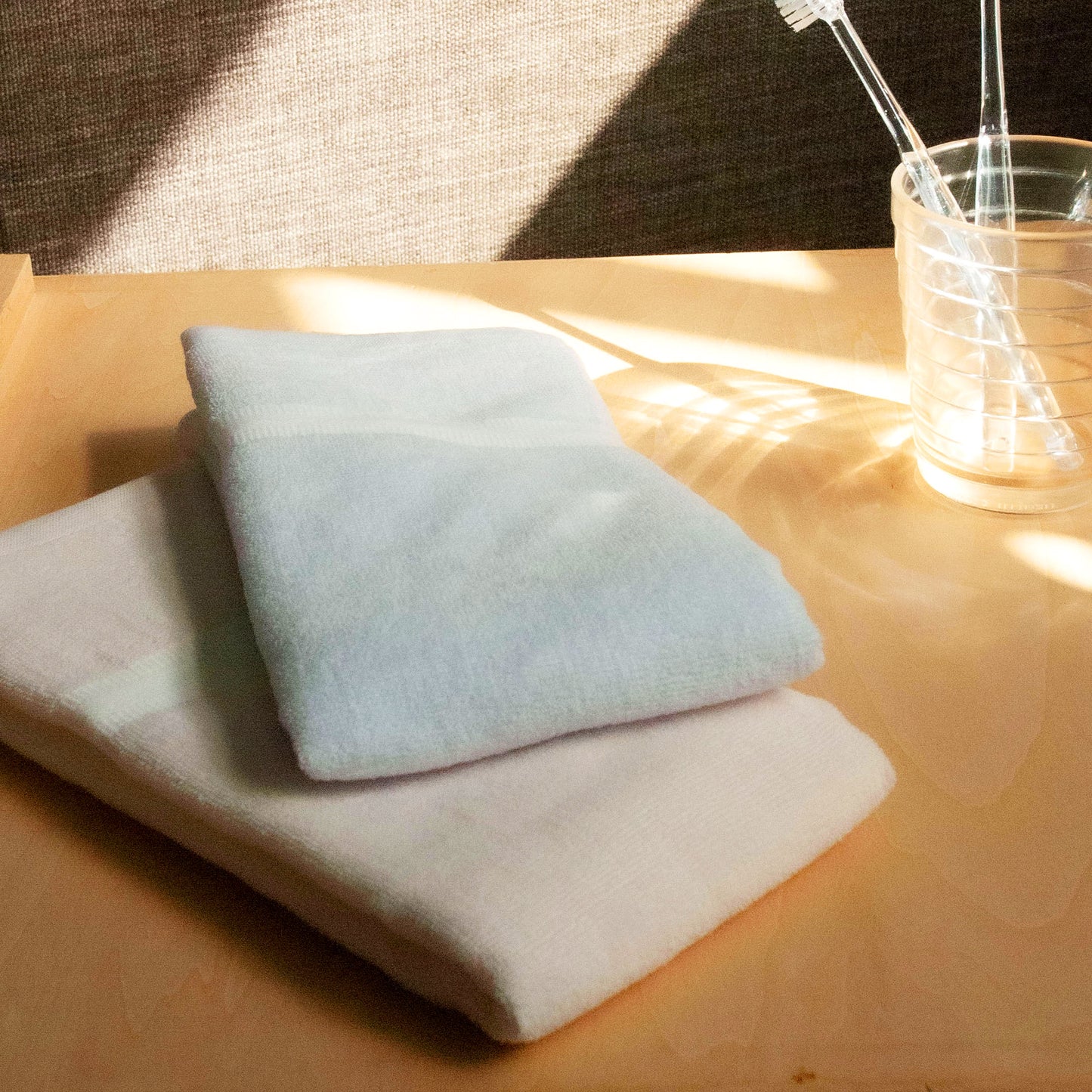 伝統の逸品　ガスヤキフェイスタオル｜50年の職人技・三重県産・毛羽レス