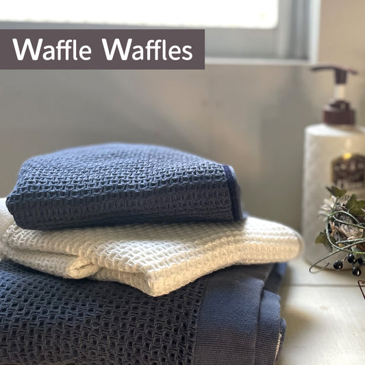 Waffle Waffles　かるッフル　スマートロングタオル｜軽い・速乾・吸水 中空糸ワッフルタオル